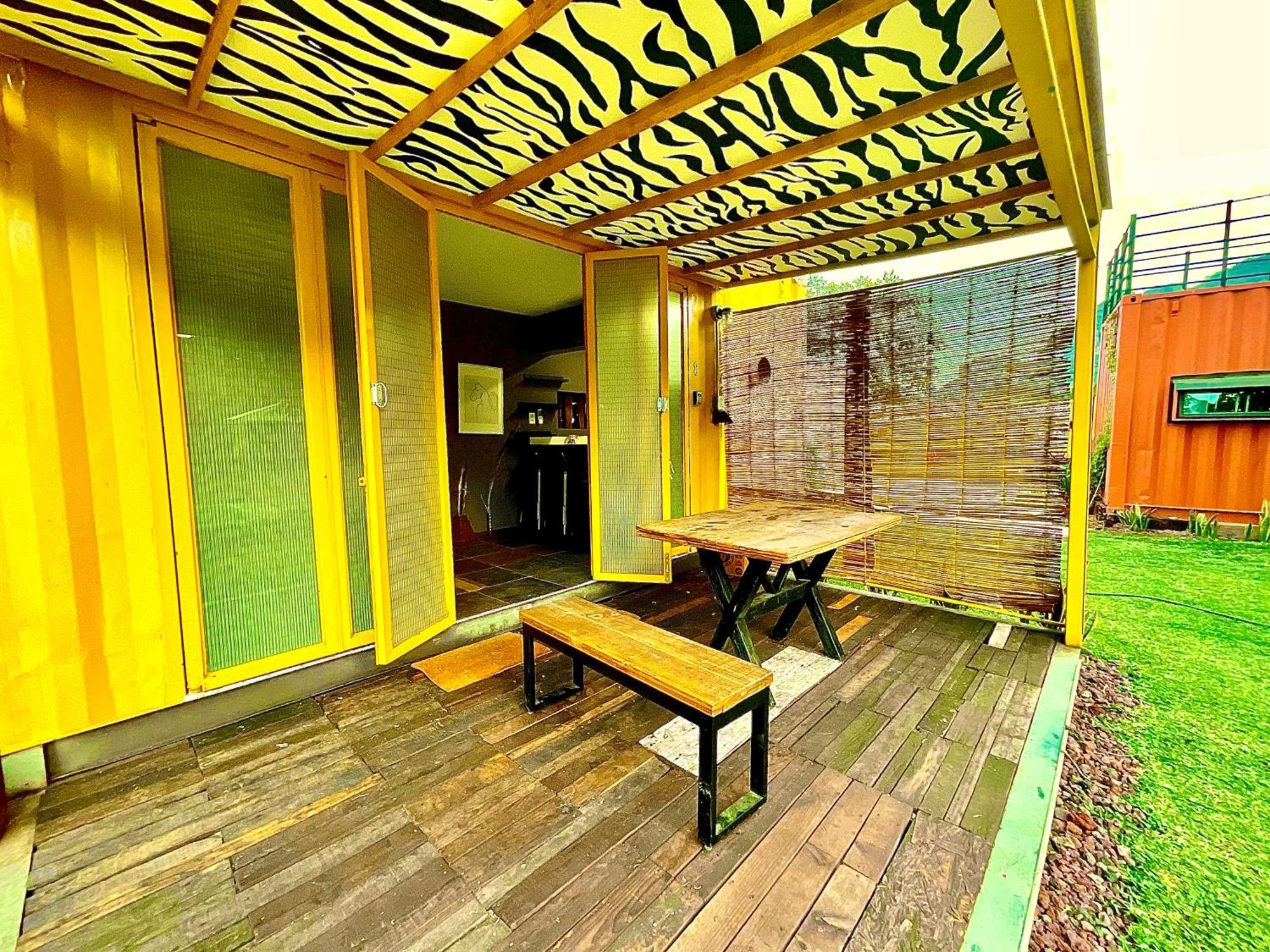 Container House Aparthotel Tlayacapan Exterior photo